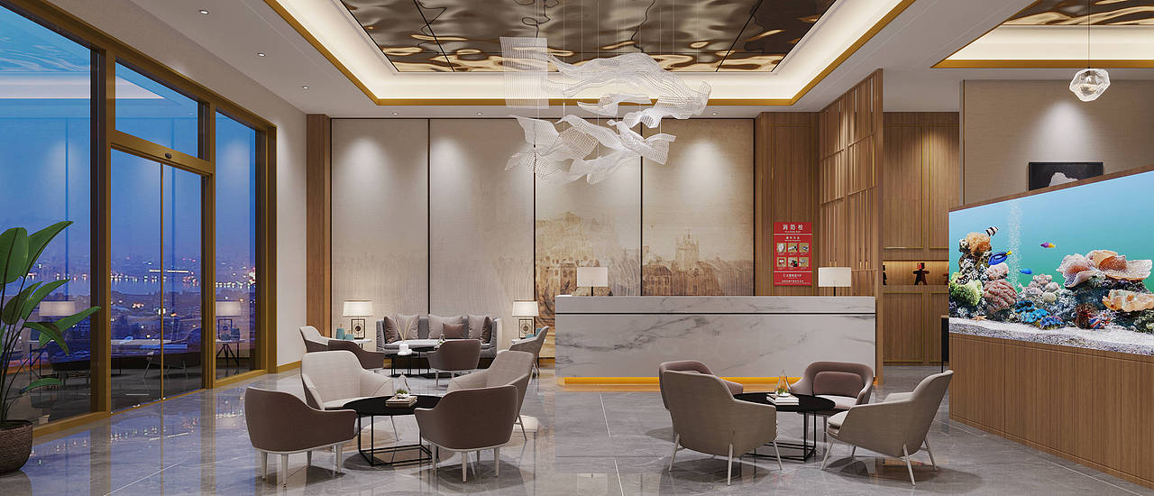酒店大堂,这样设计才高逼格!
