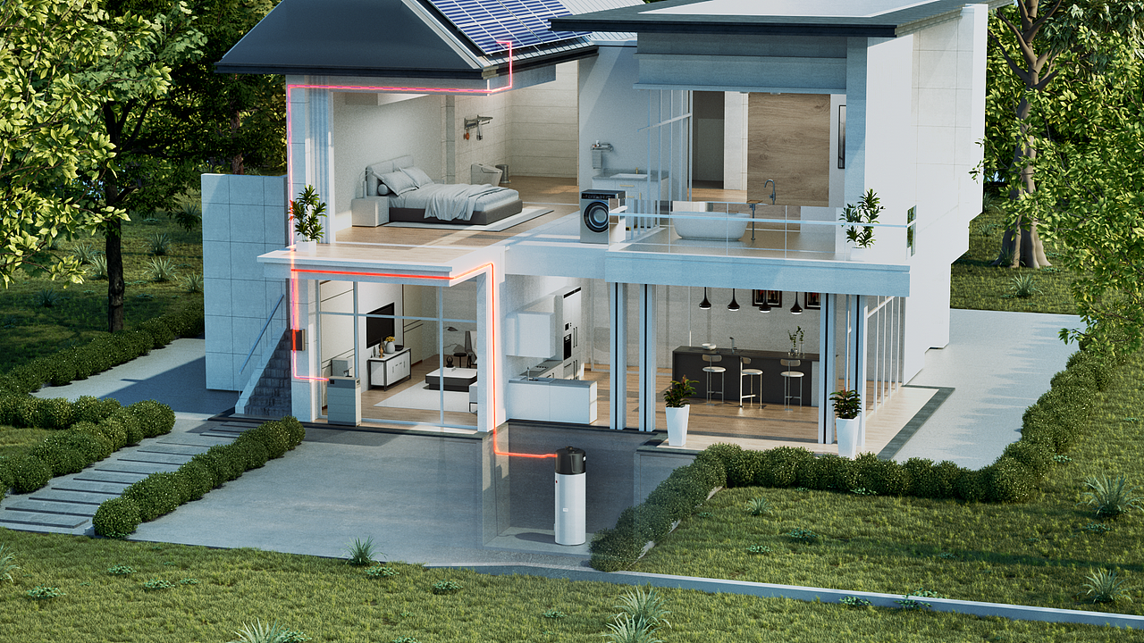 Air Source Heat Pump 空气热能泵产品视频（图ZMzYzMTEwNDUy） - 产品 - 站酷设计师Visions_DG原创素材 - 站酷ZCOOL