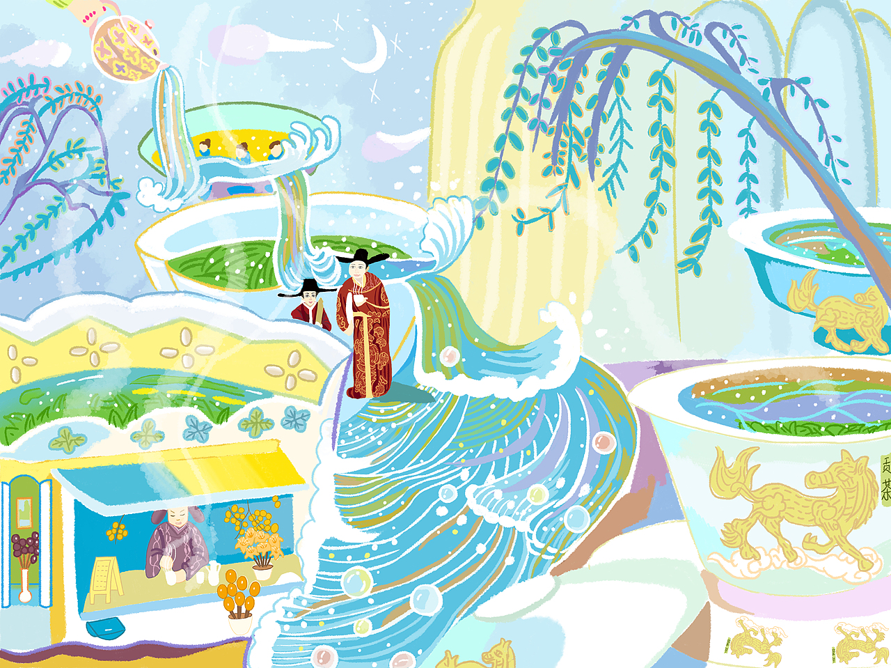 商业插画作品练习