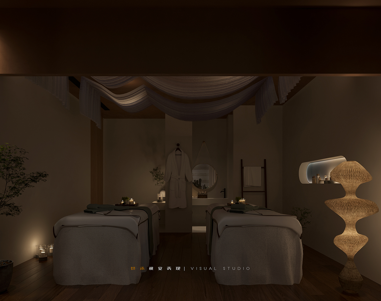 spa包间（图ZMzA0NTI1MTgw） - 家装设计 - 站酷设计师烨承设计表现原创素材 - 站酷ZCOOL