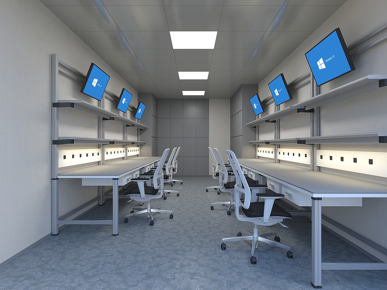 600平知名企业办公空间改造方案