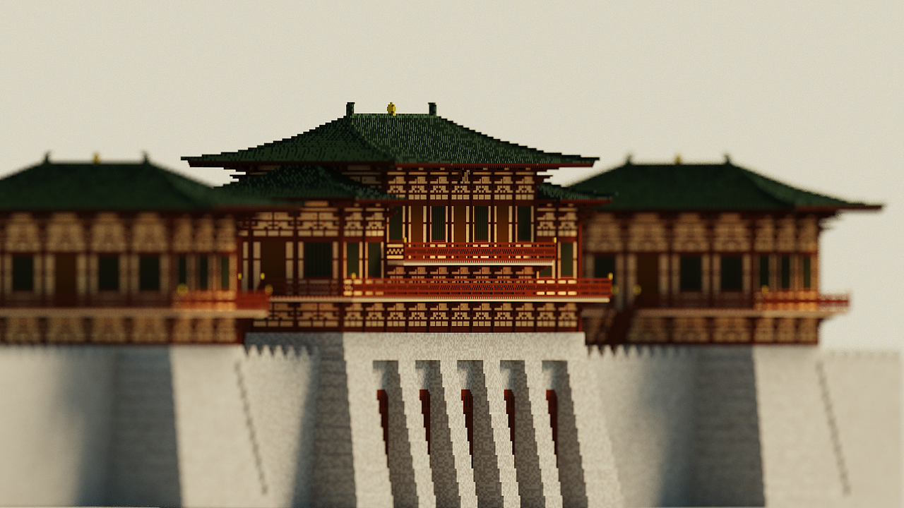 MagicaVoxel 大明宫（图ZMzAwODU5MTE2） - 其他三维 - 站酷设计师图为设计原创素材 - 站酷ZCOOL