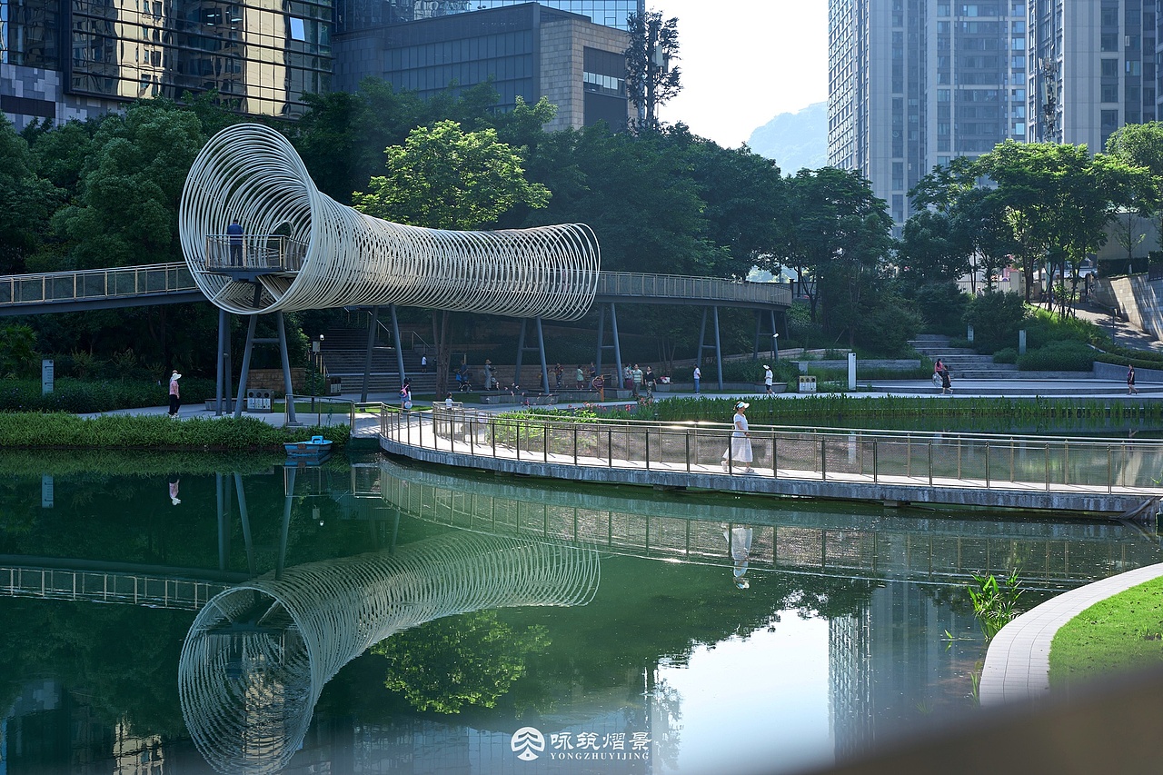 景观丨规划丨重庆之眼——天地湖公园（图ZMzQ1MDY1NzA4） - 环境/建筑摄影 - 站酷设计师咏筑熠景建筑摄影原创素材 - 站酷ZCOOL