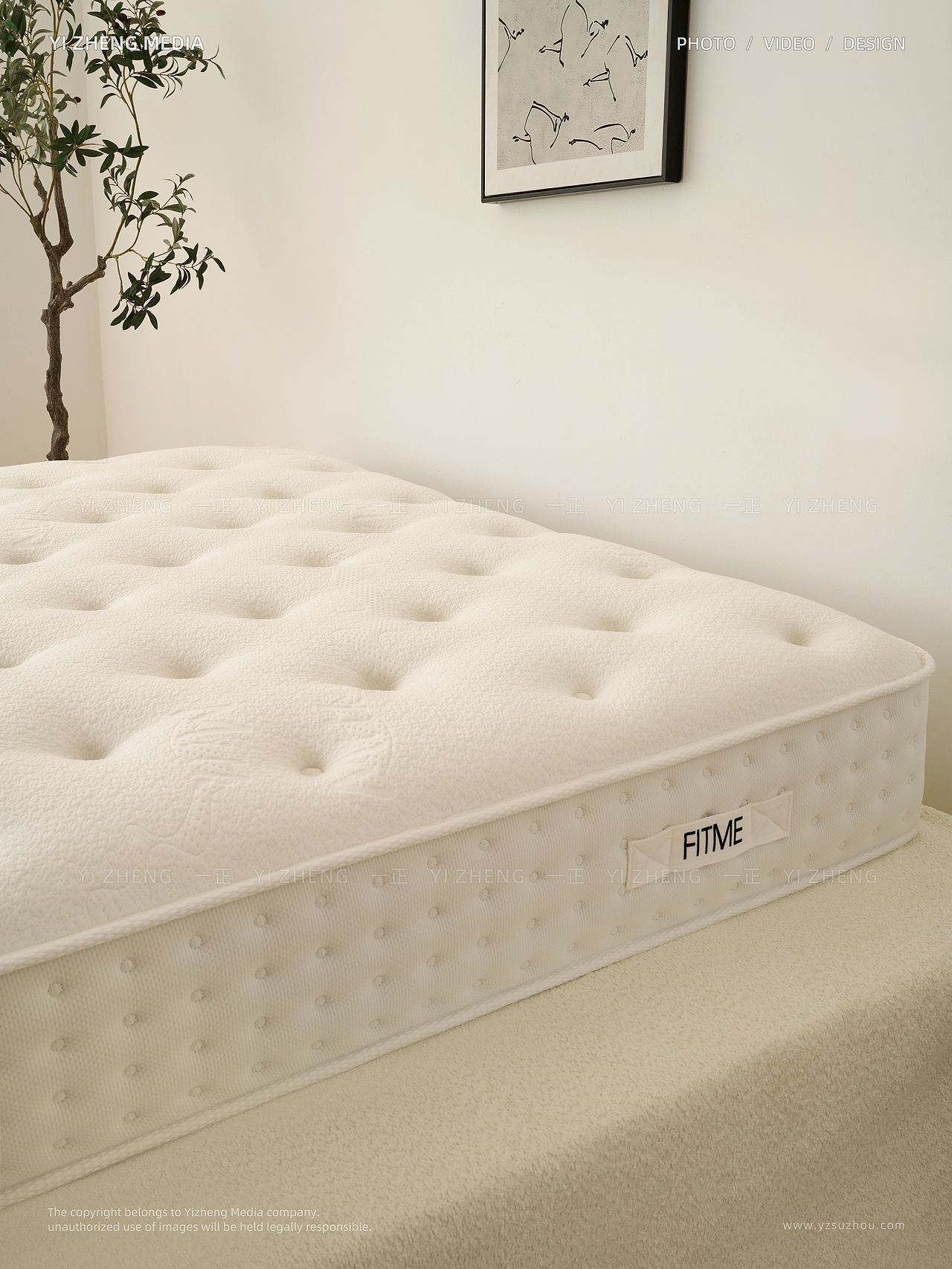 电商家具摄影 | 床垫全实景产品图拍摄 YIZHENG MEDIA