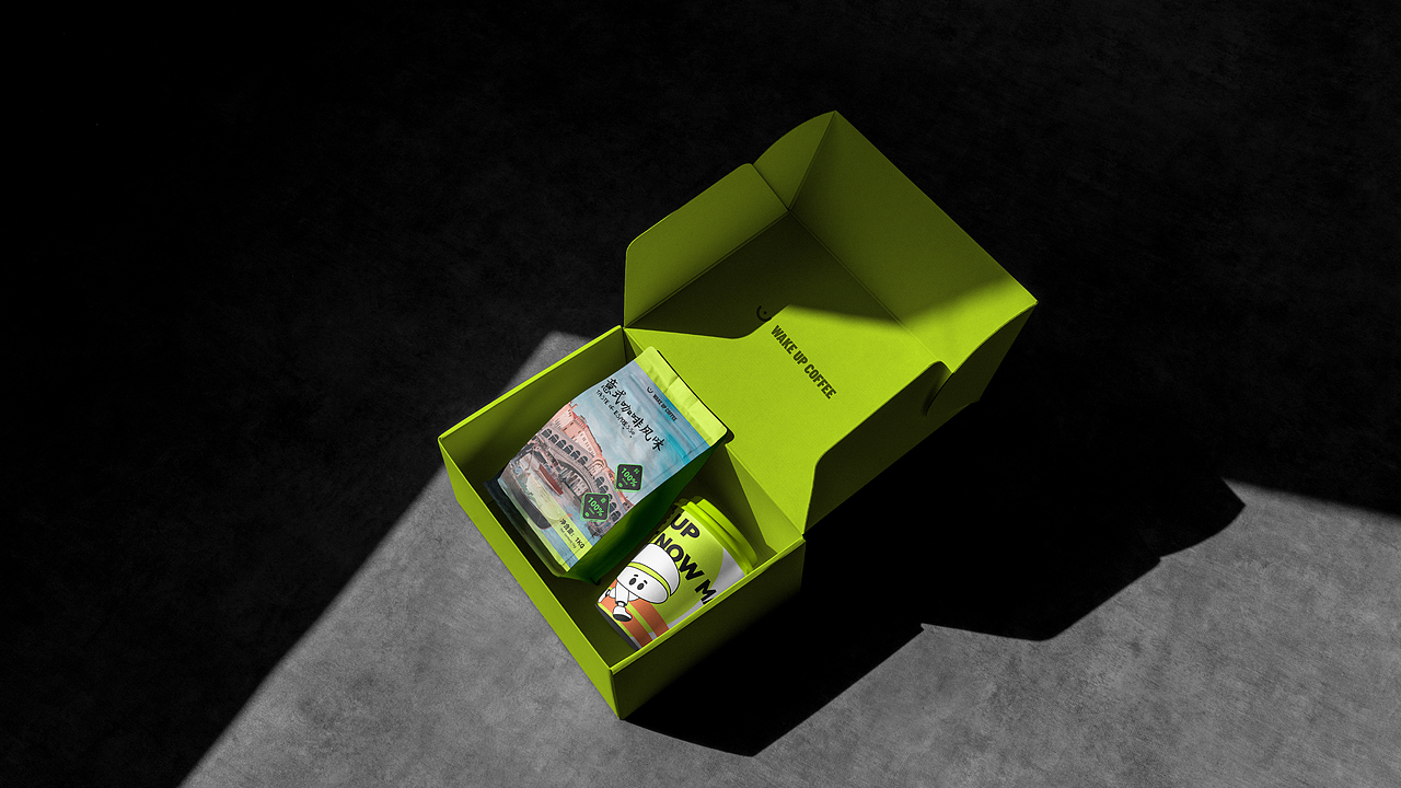 Wake Up咖啡品牌设计作品（图ZMzMwNTA1NTAw） - 品牌 - 站酷设计师设计师Dreamy原创素材 - 站酷ZCOOL