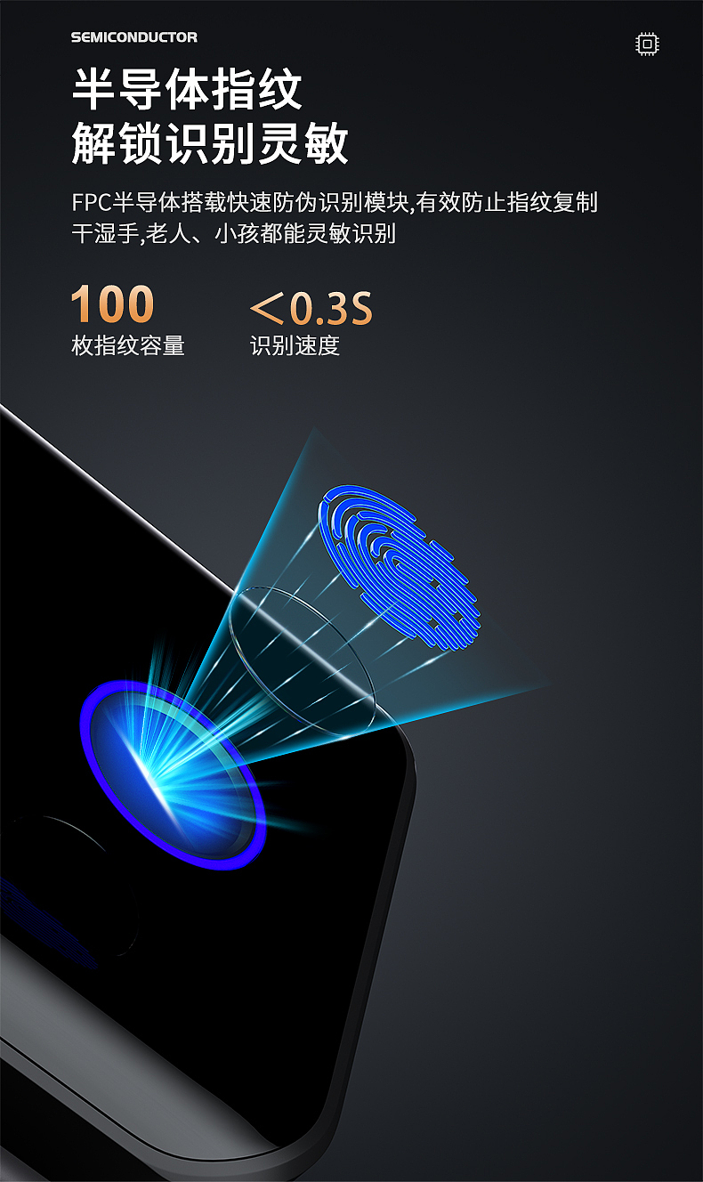 玻璃门智能门锁F700详情页（图ZMzY4NDY1OTgw） - 电商 - 站酷设计师倔强的小小设计师原创素材 - 站酷ZCOOL