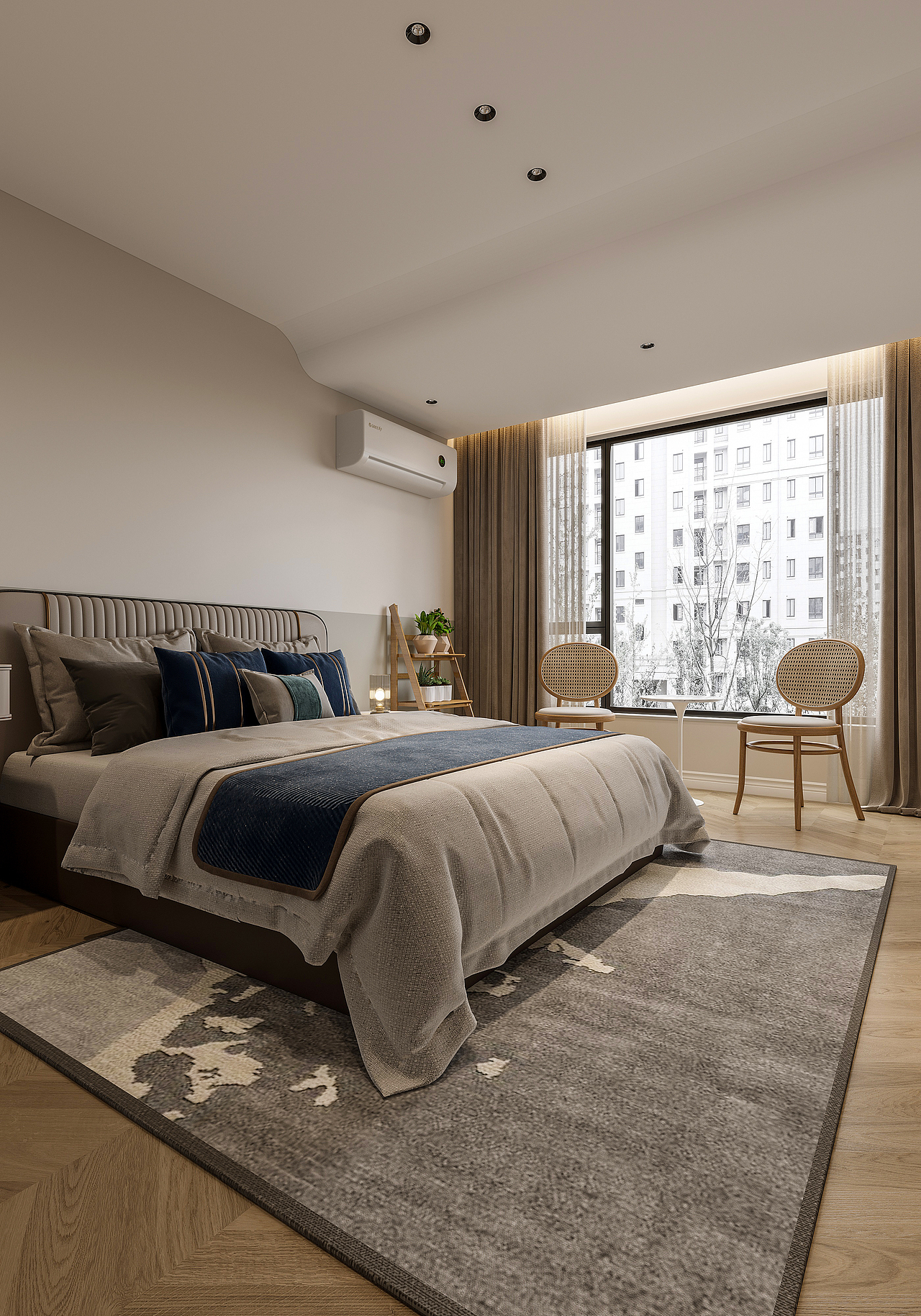 简约美式效果图表现