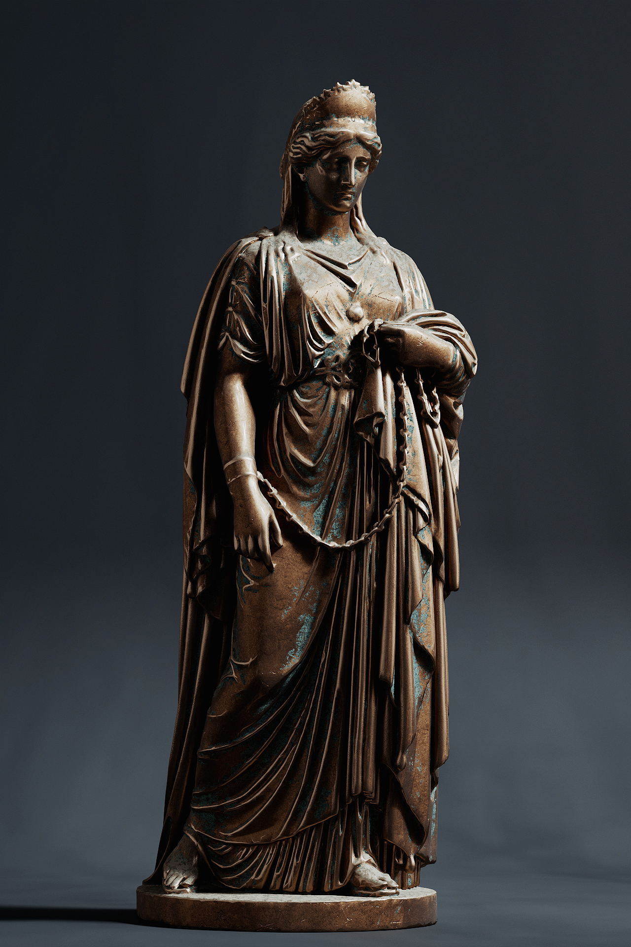 雕塑Redshift渲染