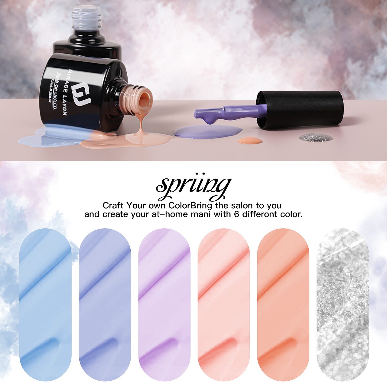 亚马逊甲油胶主图详情页3