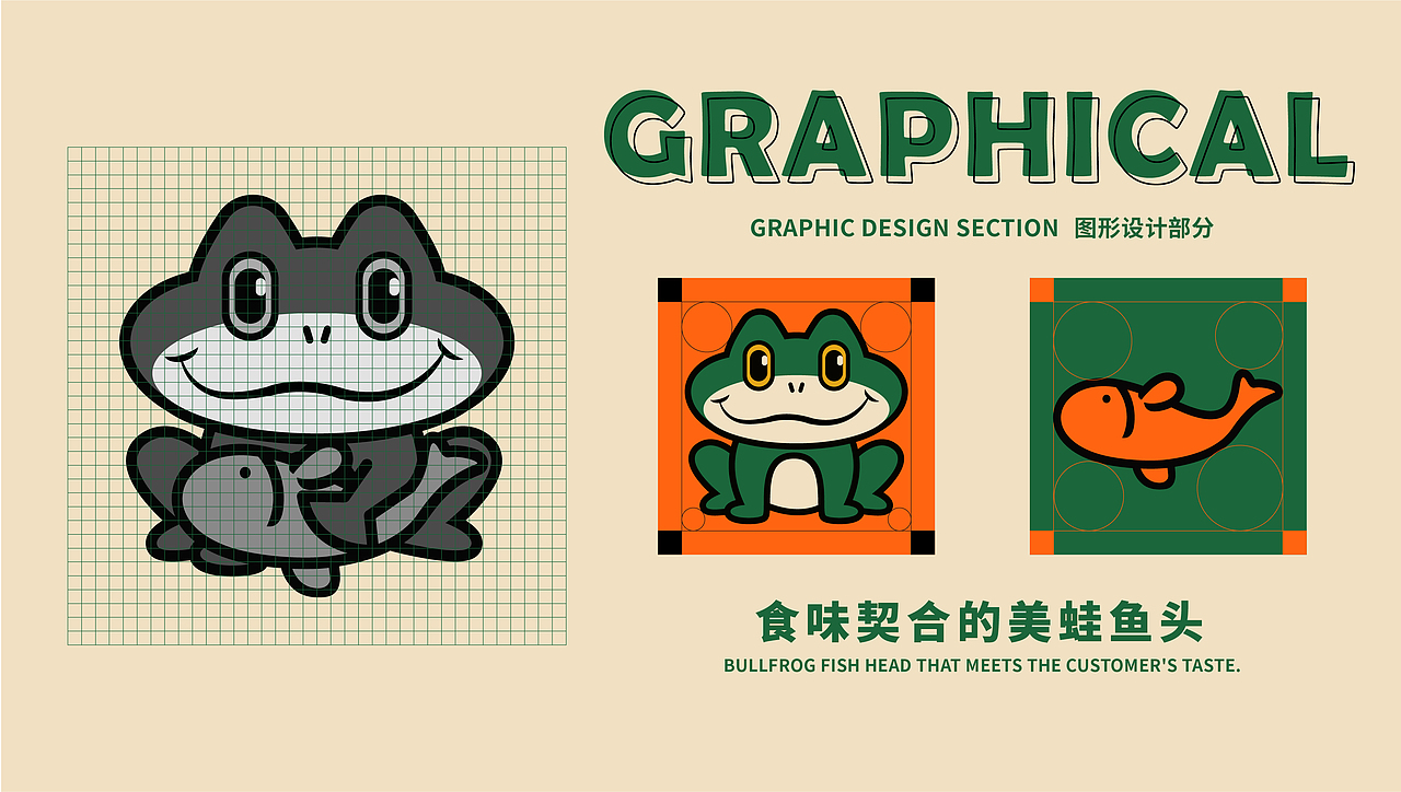 蛙味仙 · 美蛙鱼头餐饮logo