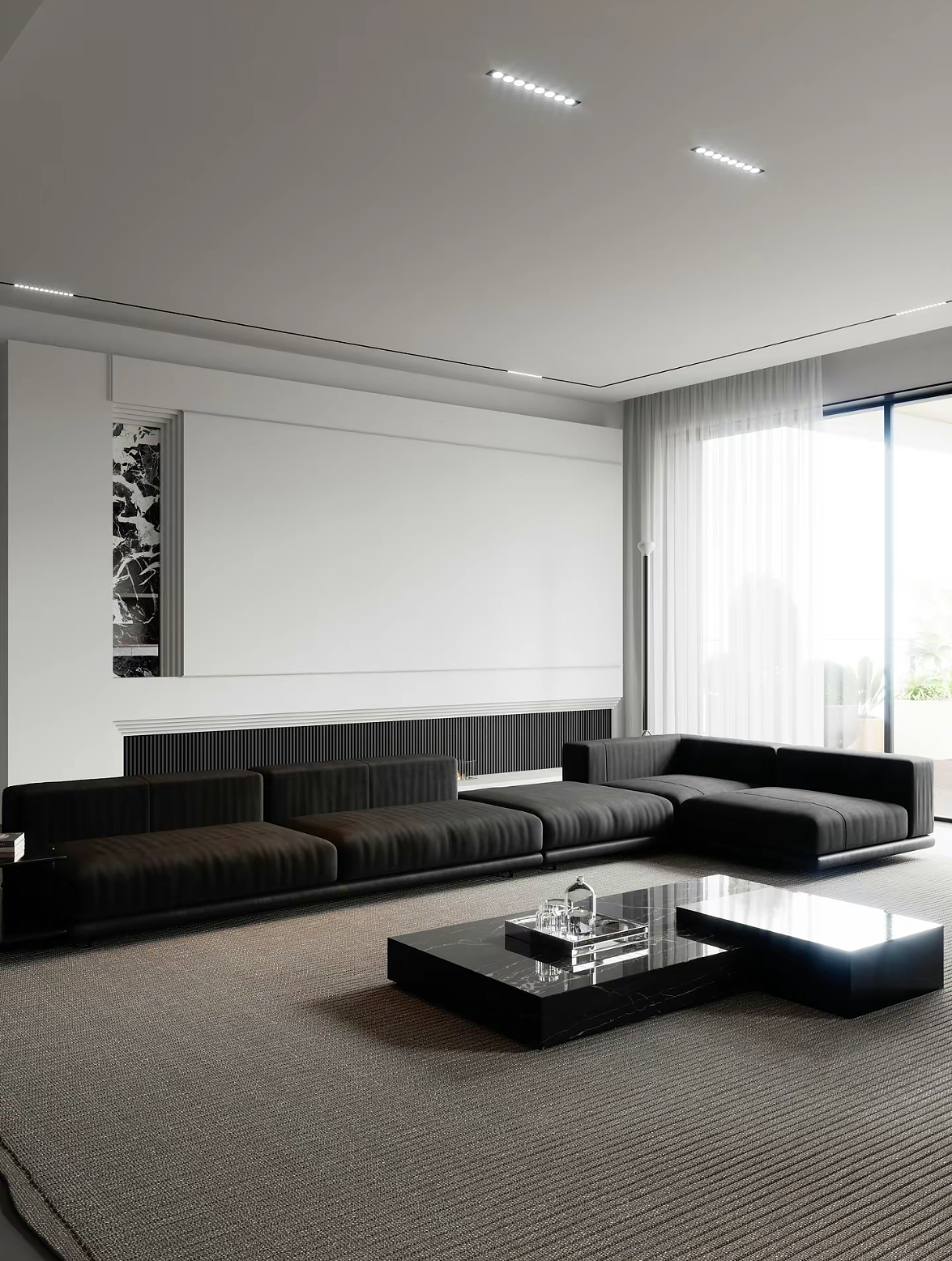 3D效果图代画-丽娜的意式极简