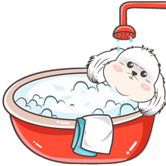 比熊多多的日常生活（图ZMzEyMDE1Mjk2） - 网络表情 - 站酷设计师花花鱼儿原创素材 - 站酷ZCOOL