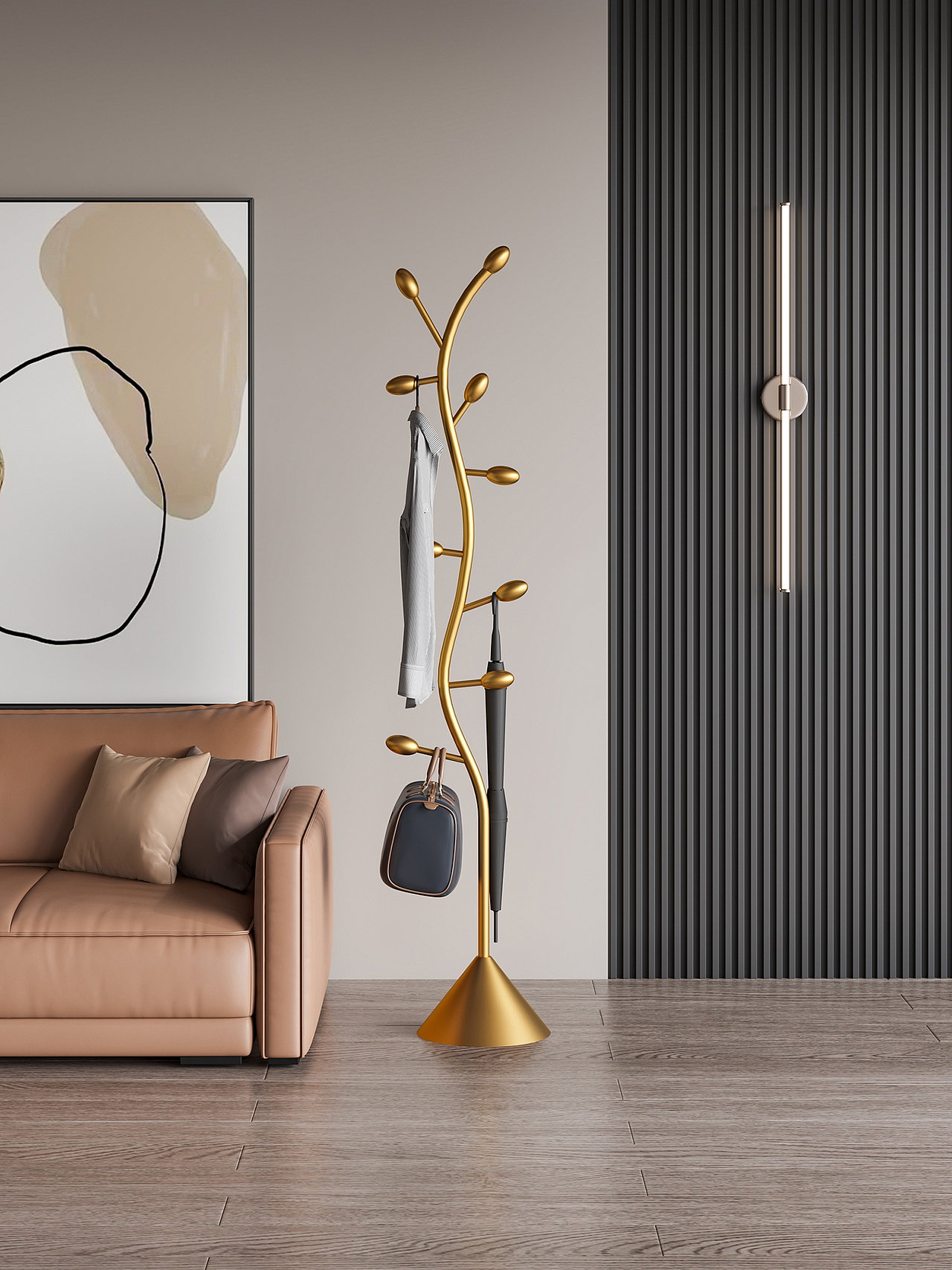 天猫淘宝电商设计家居衣架爆款3D产品设计（禁止商用）