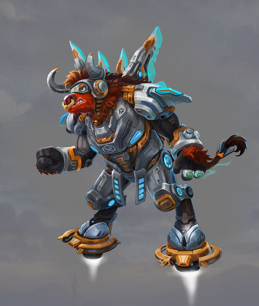 整理一番近期科幻科场景作品