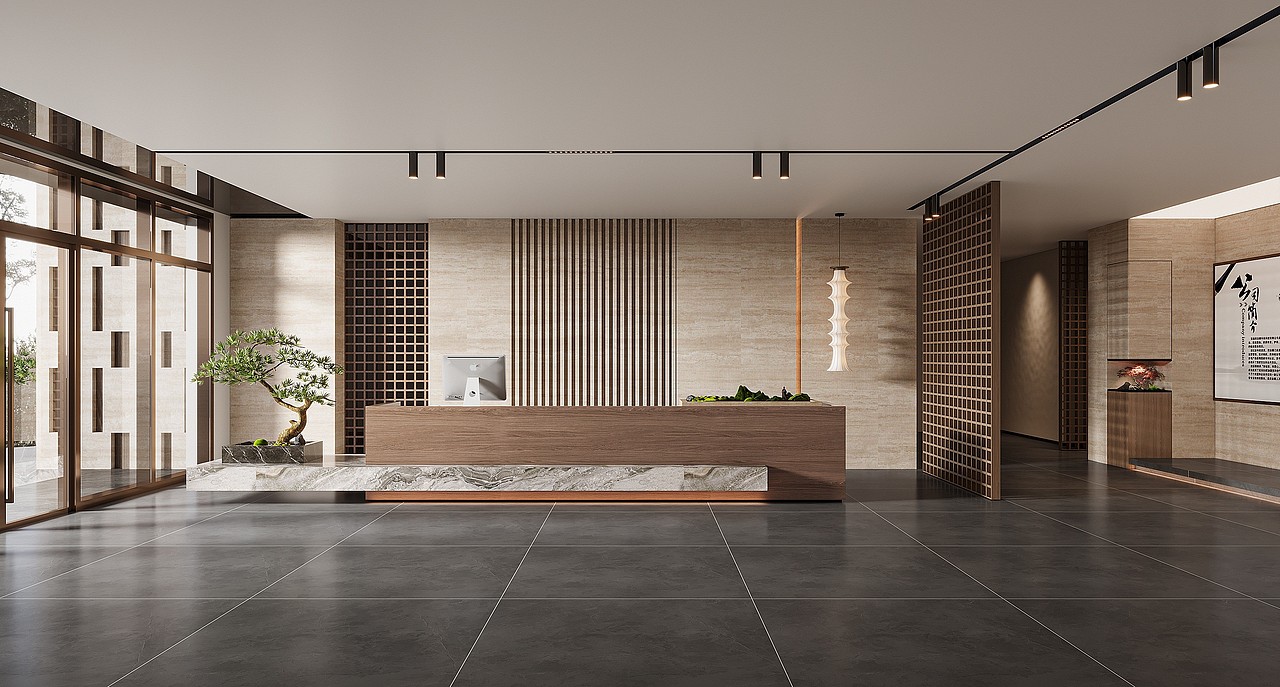 前台大厅（图ZMzUyOTA0MTEy） - 家装设计 - 站酷设计师是丽丽啊wink原创素材 - 站酷ZCOOL
