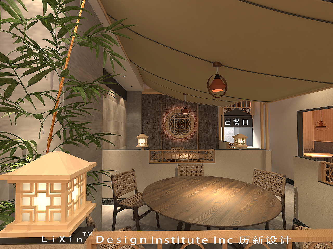 历新设计作品—烧腊餐厅空间设计（图ZMzU5NjYwNjM2） - 商业空间设计 - 站酷设计师历新设计原创素材 - 站酷ZCOOL