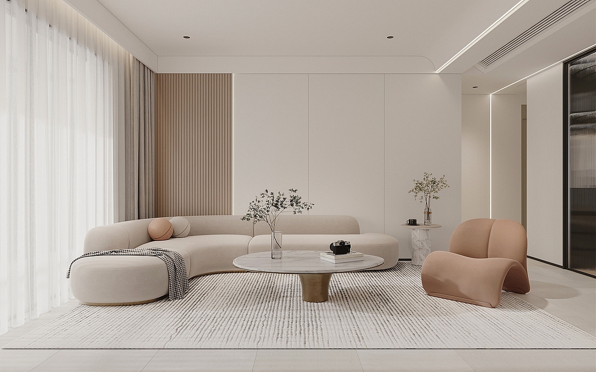 现代极简奶油风-家装