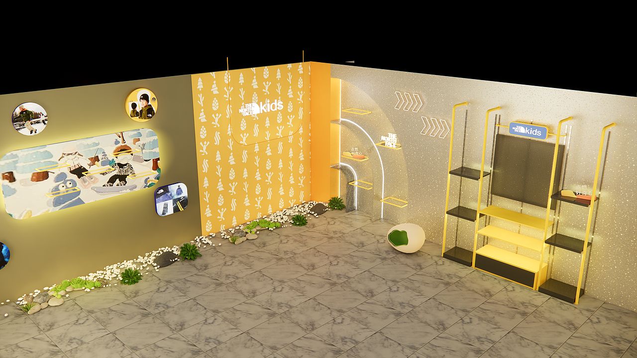 【童装直播间升级】