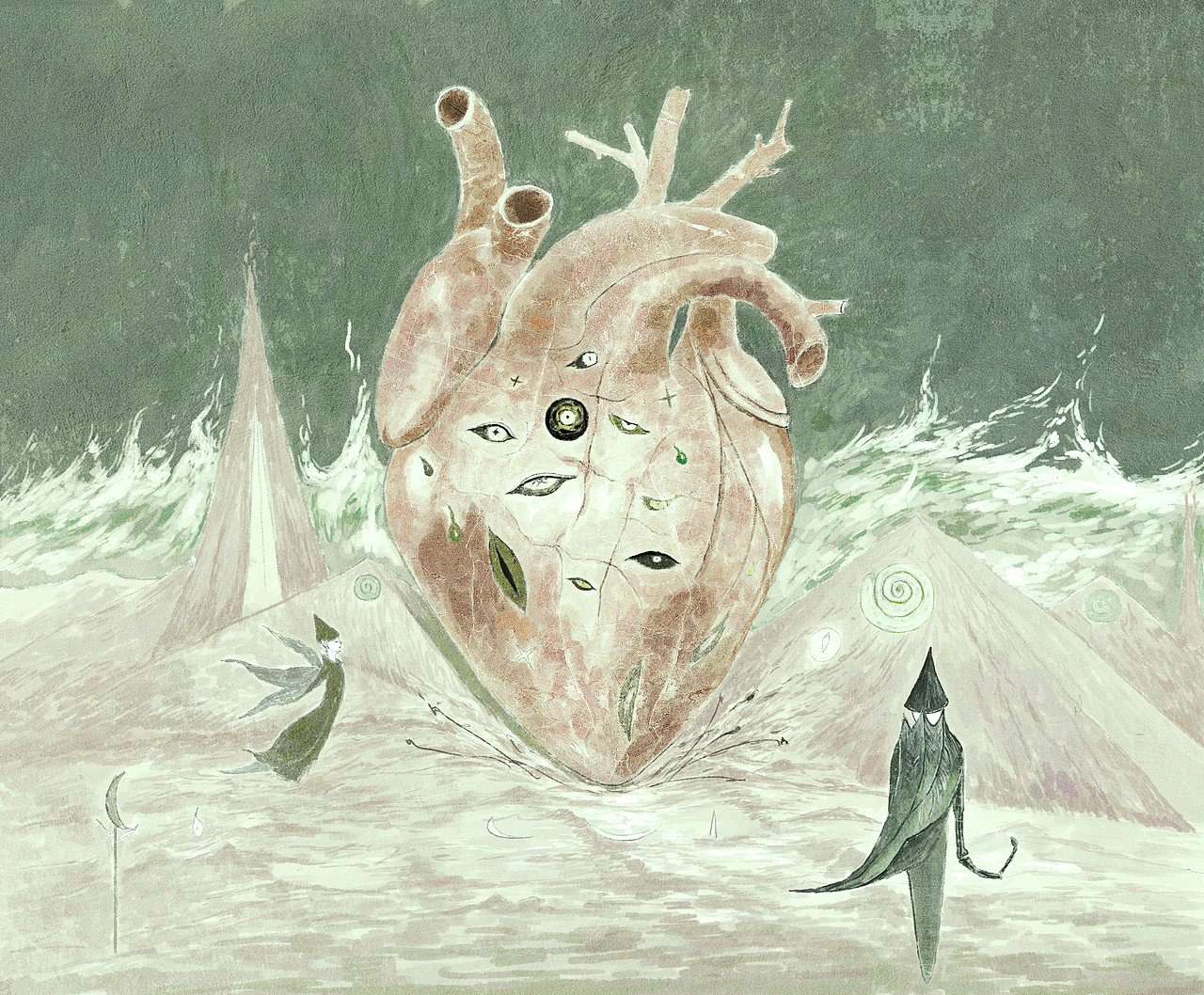 2023插画作品集（图ZMzU4ODU4NDQw） - 艺术插画 - 站酷设计师檬Mxxaw原创素材 - 站酷ZCOOL