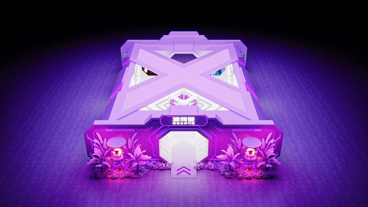 波司登快闪店（图ZMzM2OTg5MDEy） - 展陈设计 - 站酷设计师W冥王星M原创素材 - 站酷ZCOOL