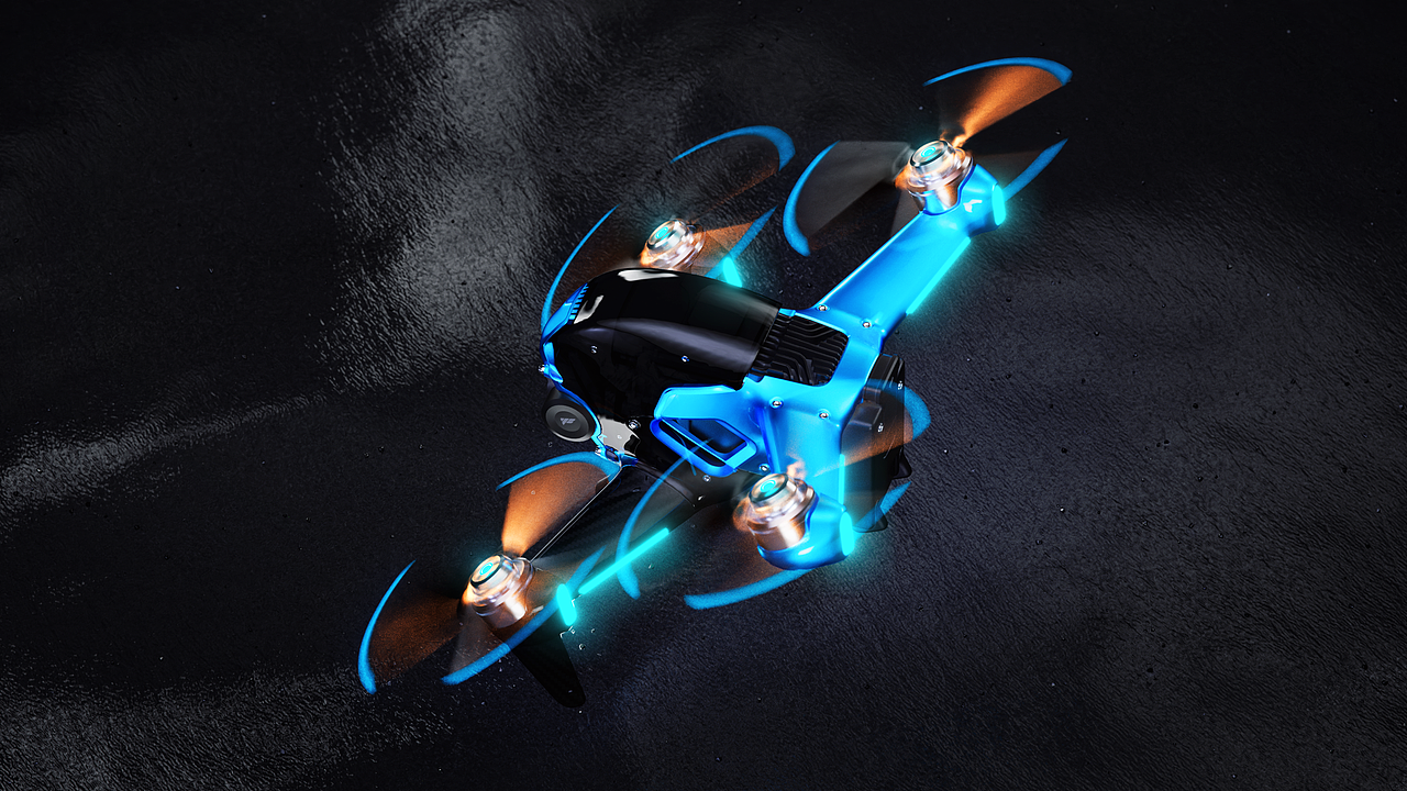 无人机渲染场景搭建大疆无人机暗调风格数码产品（图ZMzUzNDU5Nzcy） - 产品 - 站酷设计师dinglucky123原创素材 - 站酷ZCOOL