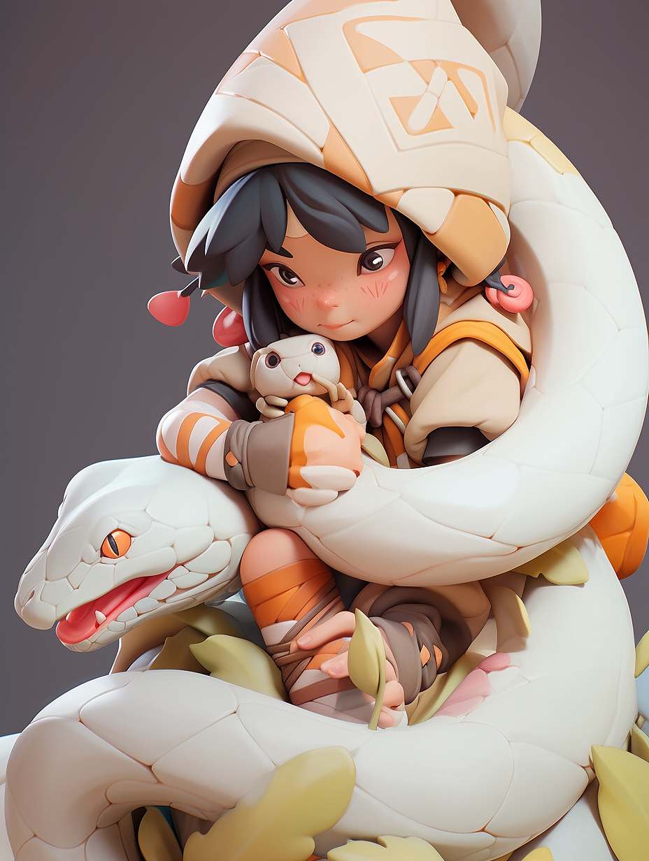 圈儿磊《盲盒造物》3D角色篇