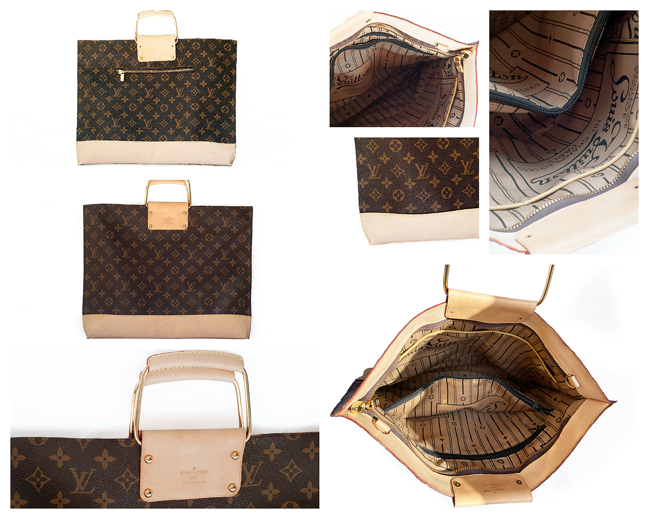 那些年,我做过的手工“LV”包包们