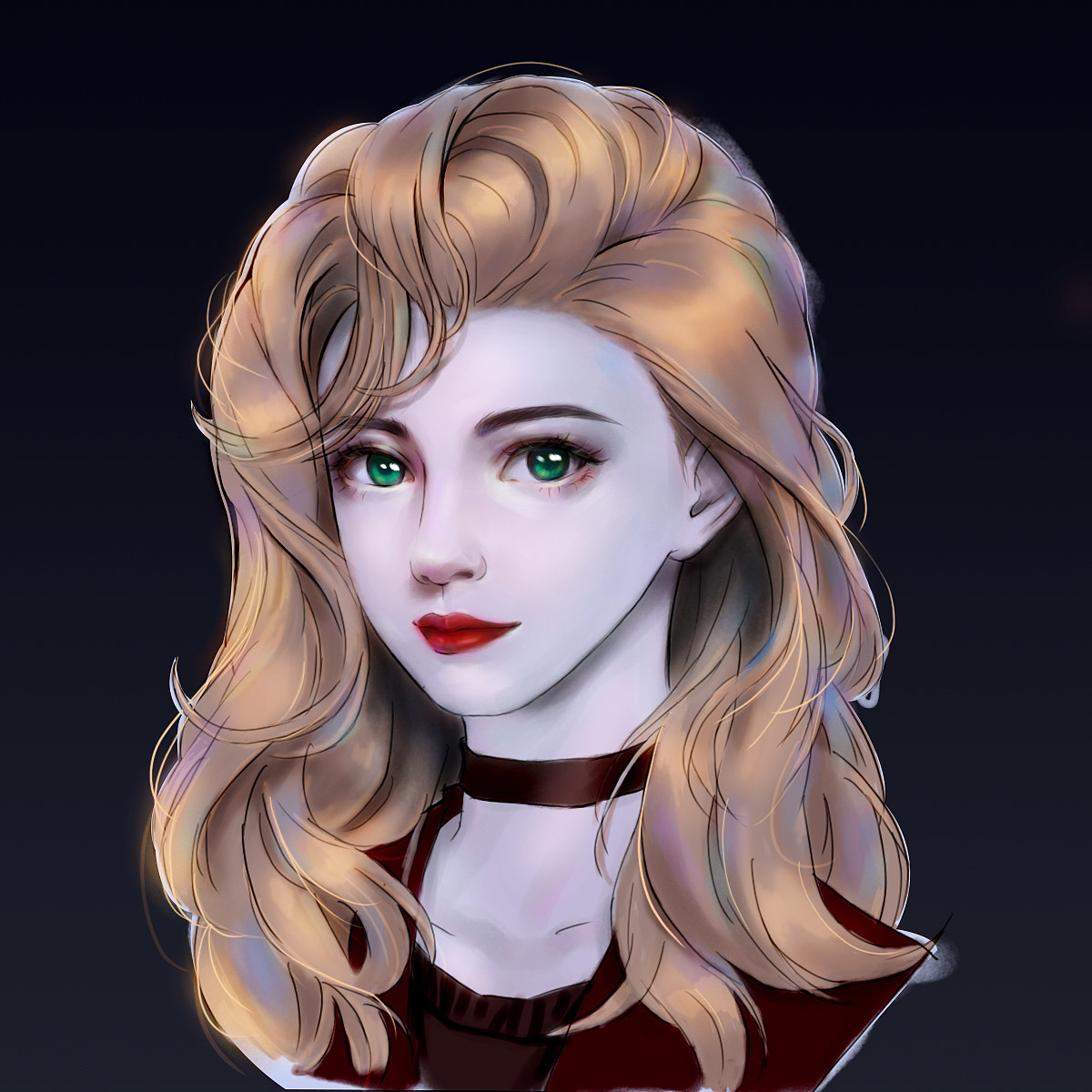 金发大波浪（图ZMzQyNTI3MTky） - 创作习作 - 站酷设计师Xubaby507原创素材 - 站酷ZCOOL