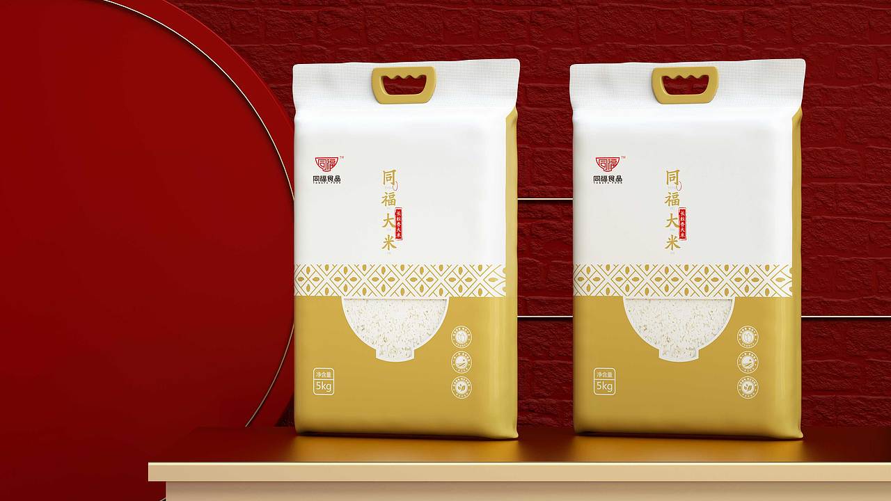 同福大米包装设计