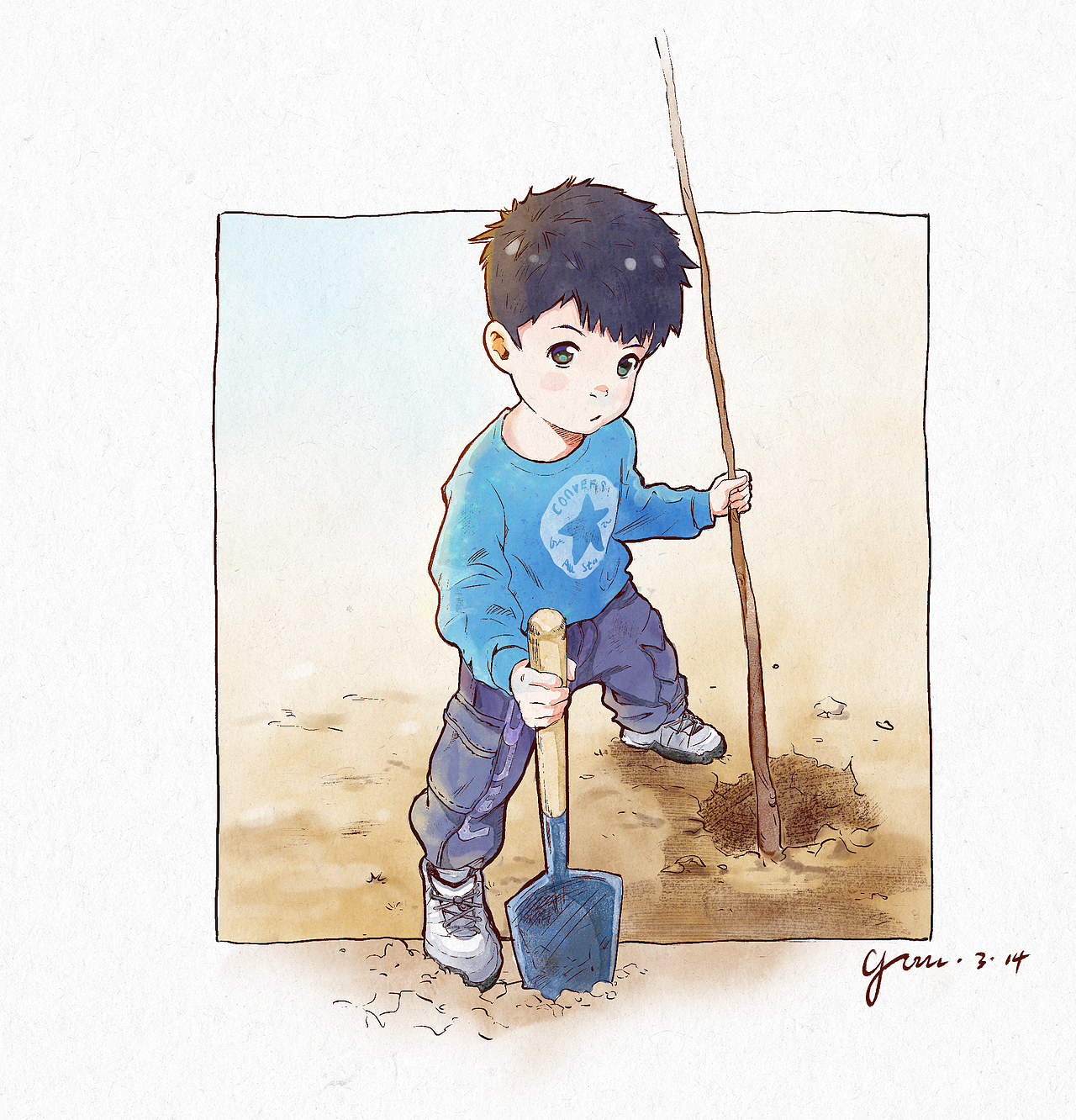 头像练习（图ZMjk4MzAyNTQ0） - 单幅漫画 - 站酷设计师chris1065876475原创素材 - 站酷ZCOOL