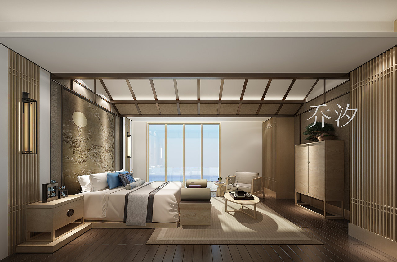 会所|简约静谧雅舍空间（图ZMzQ4MTAxMTc2） - 商业空间设计 - 站酷设计师乔小汐原创素材 - 站酷ZCOOL