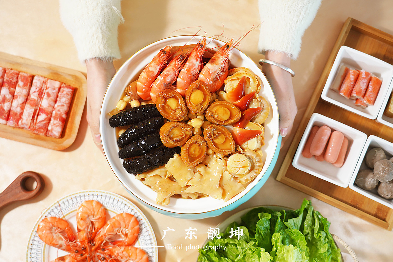 美食摄影/爱团圆佛跳墙