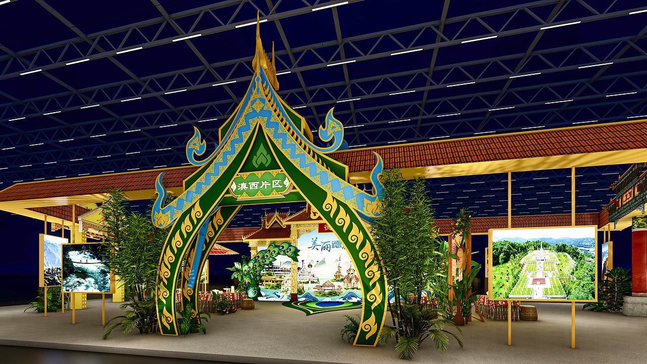 展厅展台展位（图ZMzY5Mjg1NDAw） - 展陈设计 - 站酷设计师TaylorSwift6原创素材 - 站酷ZCOOL