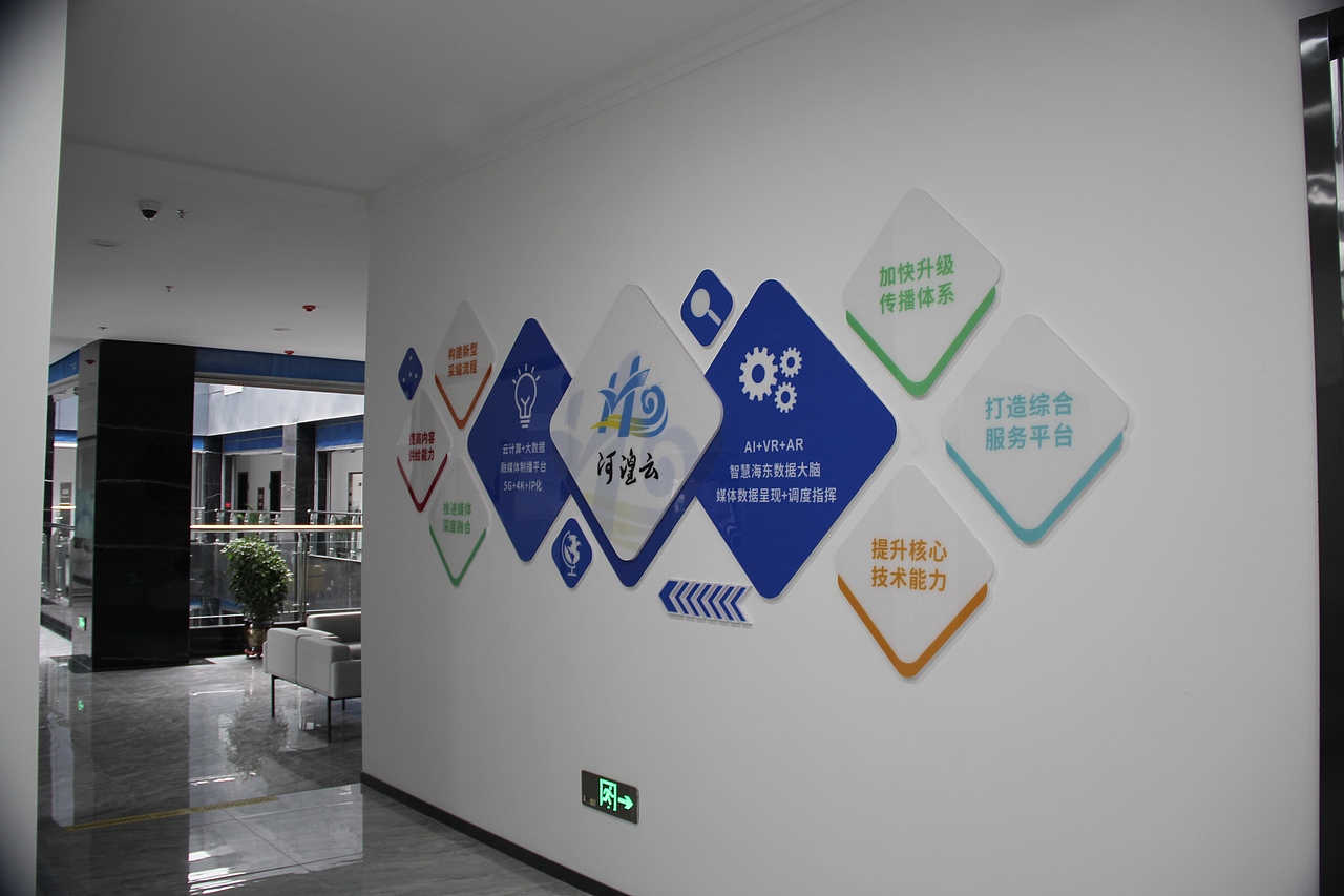 海东广播电视台文化氛围营造-平面