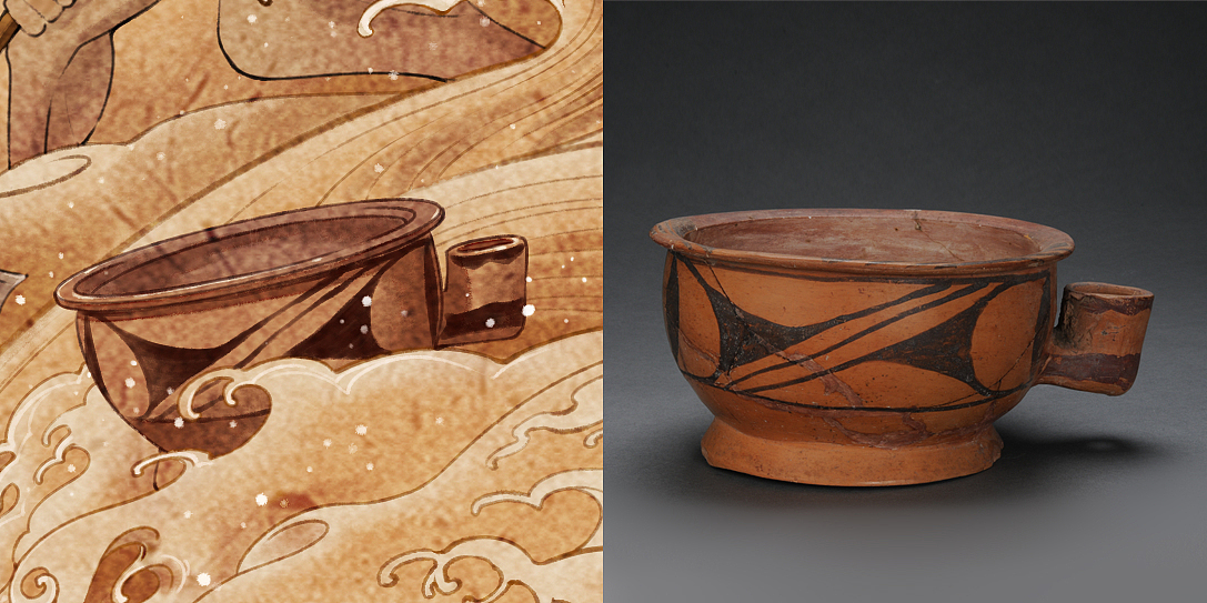 河南省博物院-仰韶彩陶文化（图ZMjk5NzU1MDcy） - 商业插画 - 站酷设计师葡萄树夏原创素材 - 站酷ZCOOL