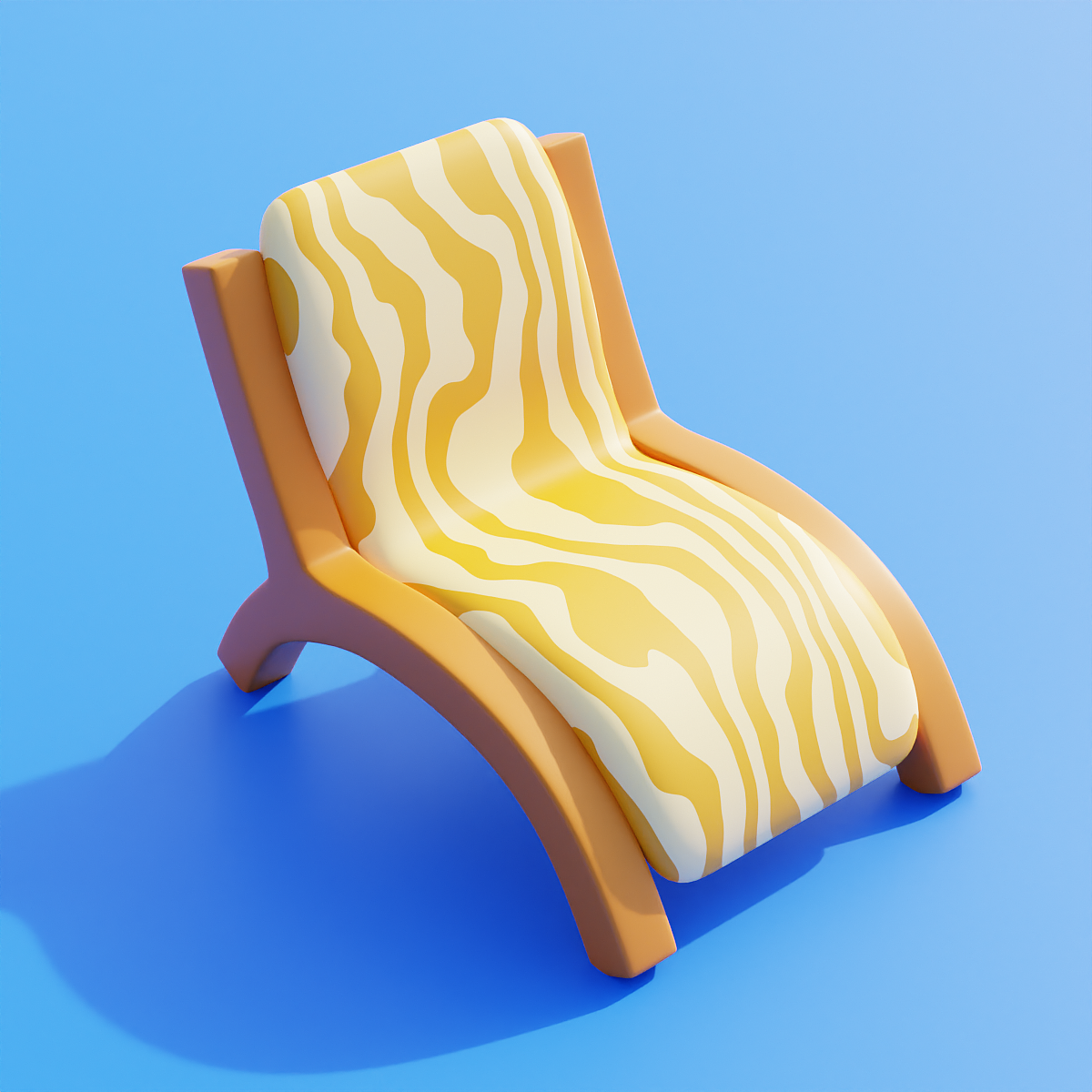 作品二——沙灘椅（圖ZMzM3NzUyMjcy） - 其他三維 - 站酷設(shè)計師YUANS_C原創(chuàng)素材 - 站酷ZCOOL
