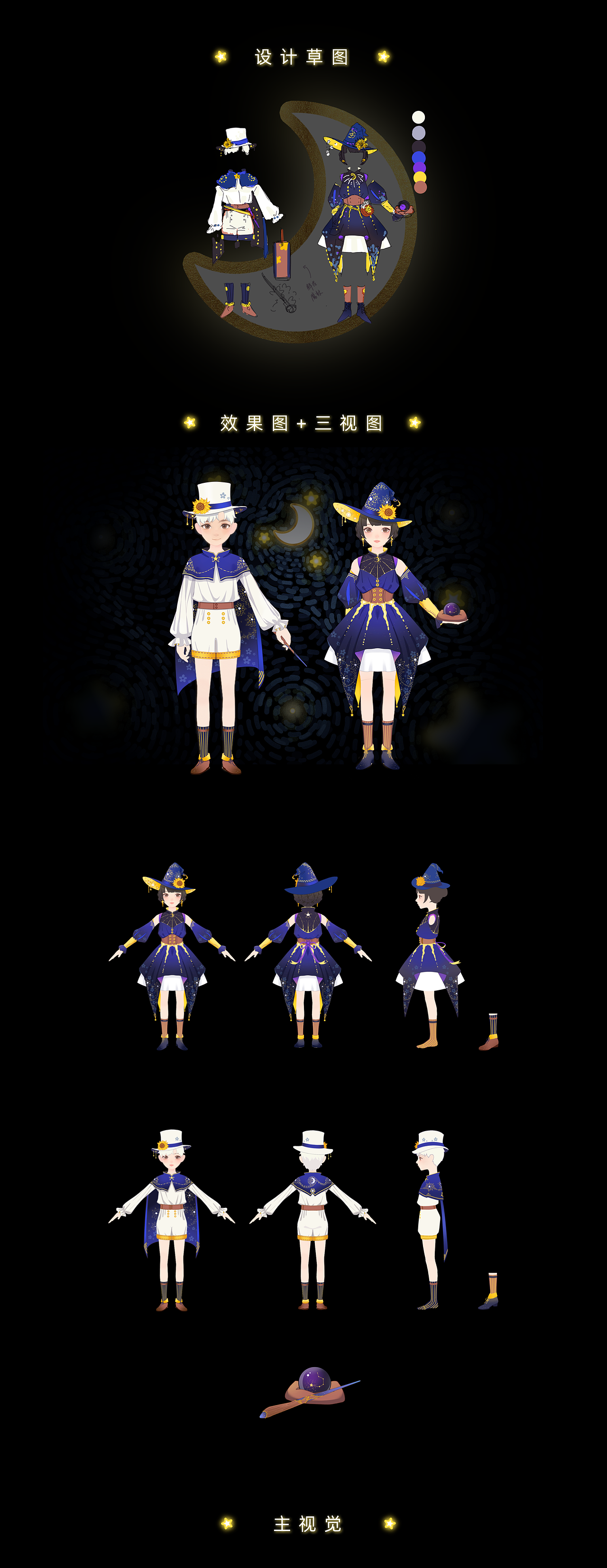 淘宝人生x西方名画 虚拟时装设计大赛-魔法占星师