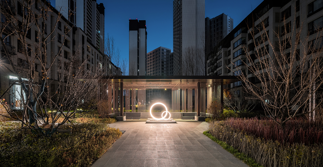 【建筑环境摄影】长春金地江山风华园区景观拍摄