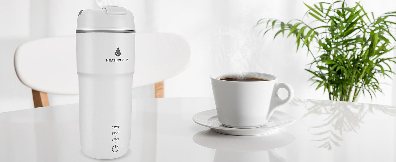 电动热水杯 亚马逊主图 A+