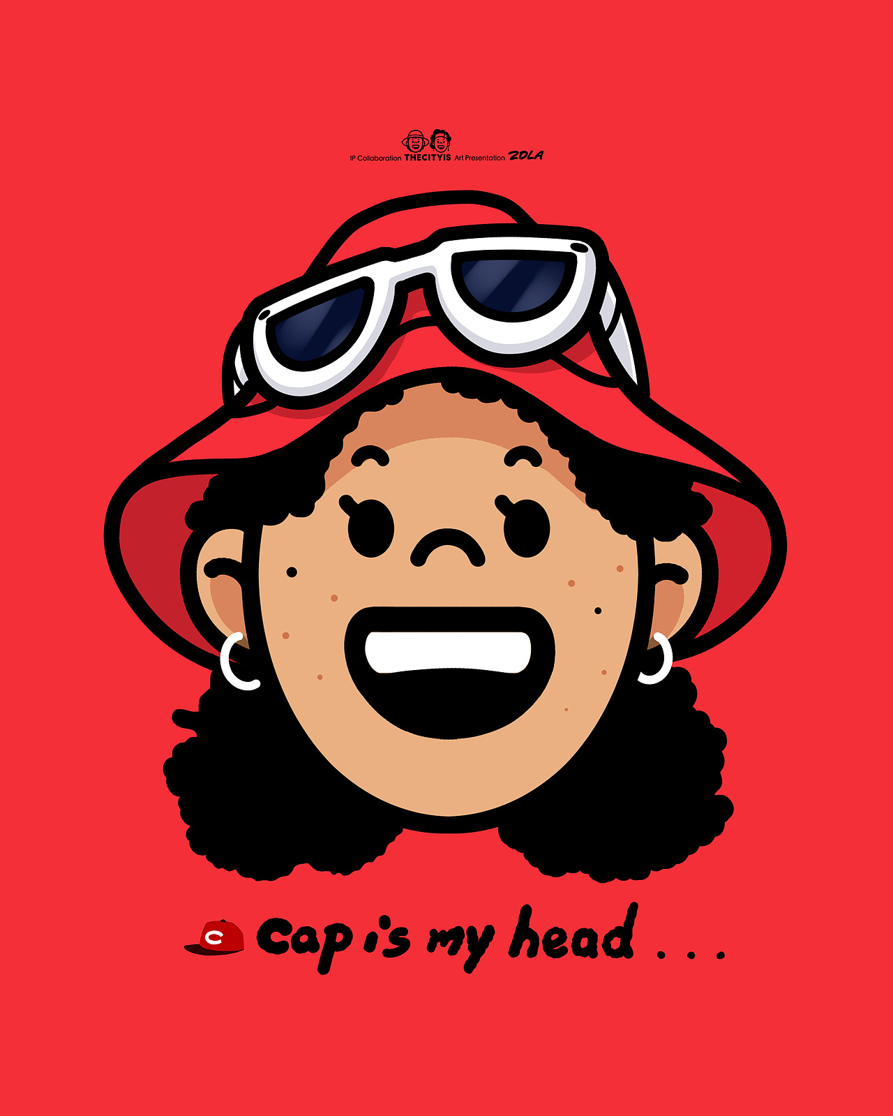 CAPS | 帽子就是我的头（图ZMzY1Nzk5OTI0） - 新锐潮流插画 - 站酷设计师佐拉Zola原创素材 - 站酷ZCOOL