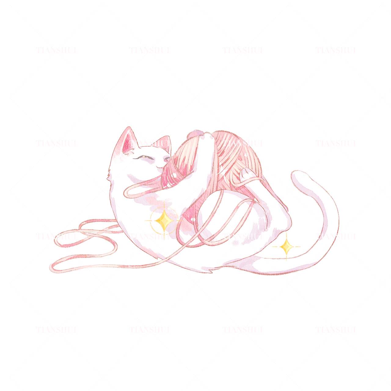 桃子猫（图ZMzAxNjA2MzQw） - 商业插画 - 站酷设计师八度甜水原创素材 - 站酷ZCOOL