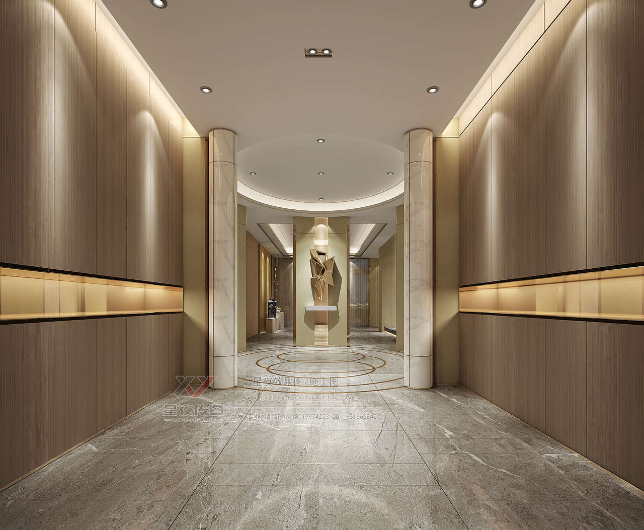 酒店过道设计 || 商业与艺术的平衡（图ZMjk4OTA4Mjk2） - 酒店餐饮设计 - 站酷设计师清清设计原创素材 - 站酷ZCOOL