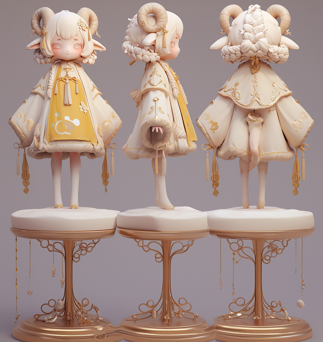 十二生肖三视图