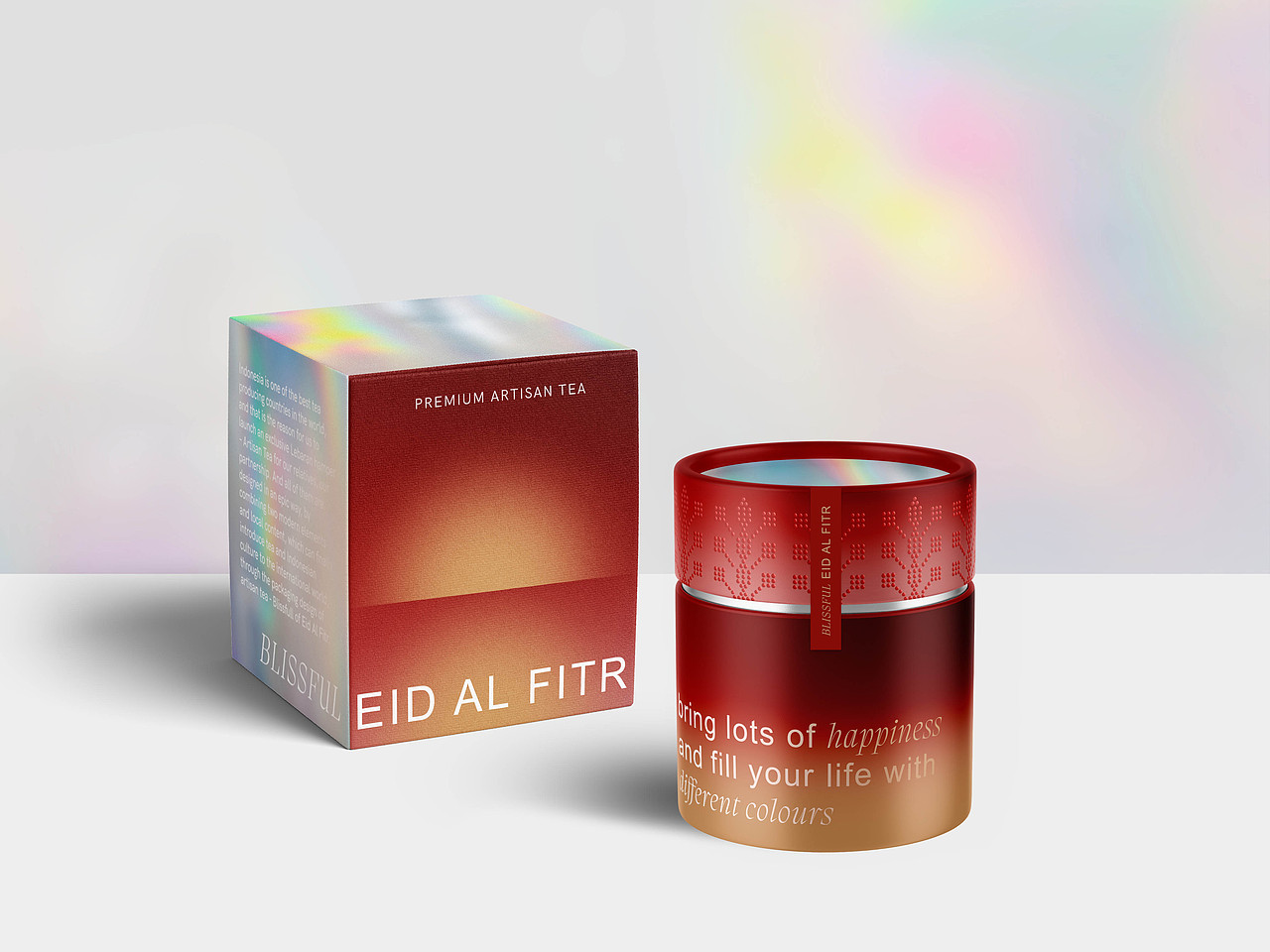 现代方式的茶叶包装设计