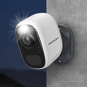 安防摄像头 亚马逊 3D渲染精修 排版设计 色彩搭配