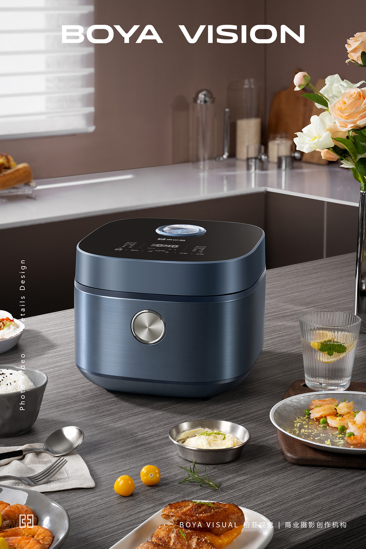 厨具摄影 ｜康巴赫 电饭煲 X BOYA视觉（图ZMzYwMTM2ODEy） - 产品摄影 - 站酷设计师柏亚视觉摄影原创素材 - 站酷ZCOOL