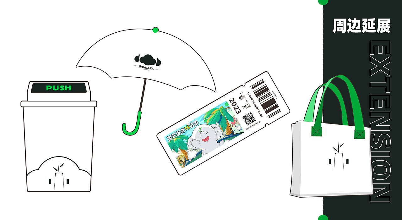 西双版纳城市IP-版纳纳（图ZMzI5NzE0NjQw） - IP形象 - 站酷设计师小李养牛原创素材 - 站酷ZCOOL