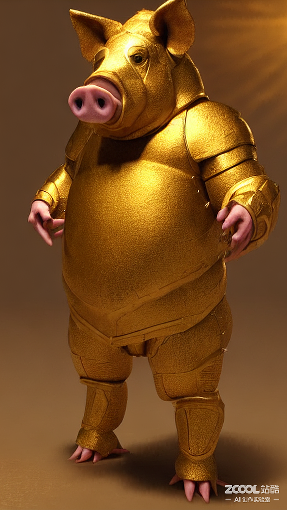 #AI创作实验室#金甲战衣十二生肖