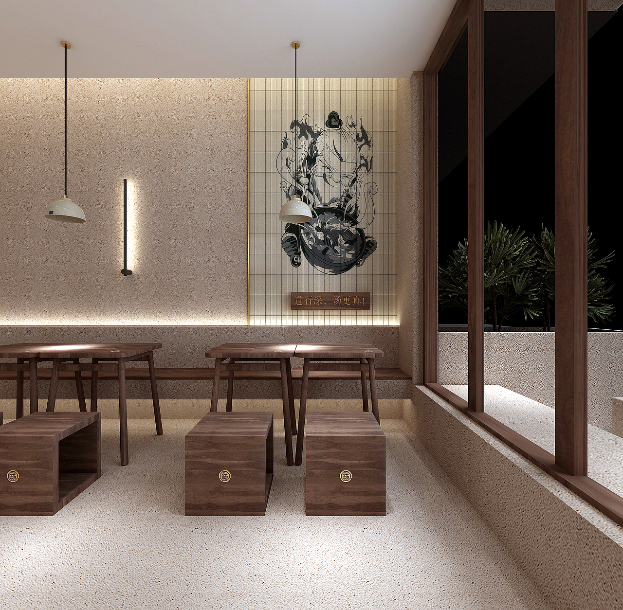 餐饮店设计 | 王全兴鸡血汤 | 匠客商业空间 | 老味道（图ZMjk3NzY0ODk2） - 商业空间设计 - 站酷设计师设计大刘原创素材 - 站酷ZCOOL