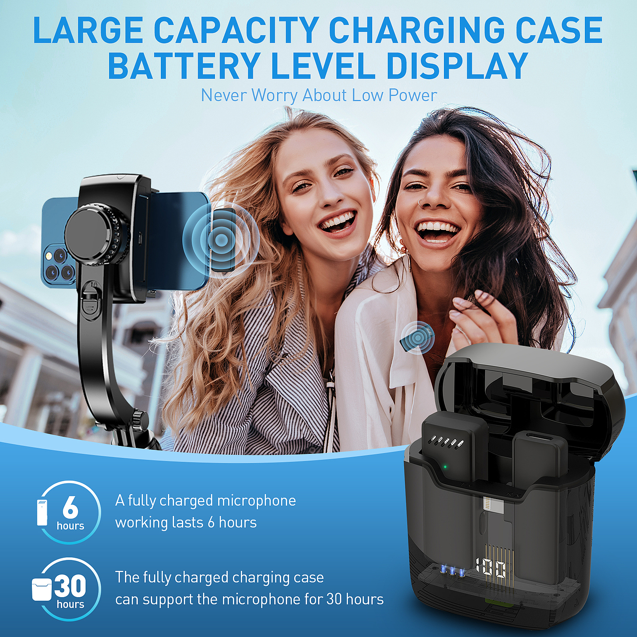 亚马逊无线麦克风主图A+建模渲染设计（图ZMzE3MjUwMjU2） - 电商 - 站酷设计师广州万物文化原创素材 - 站酷ZCOOL